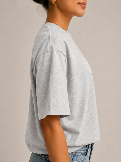ESCAPE ESSENTIAL GREYBOXY TEE