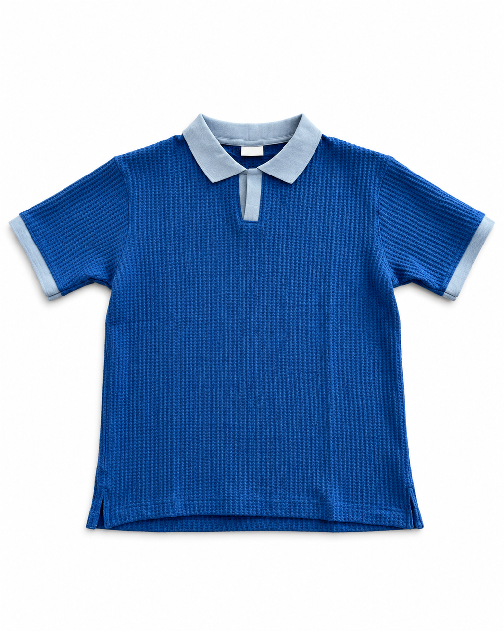 Clubhouse - Blue Waffle Polo
