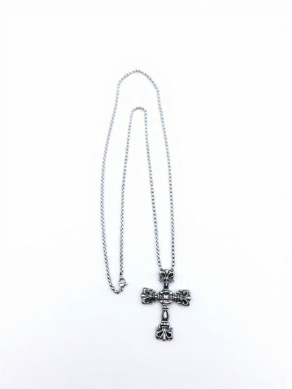 Ornate Gothic Cross Necklace