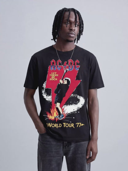 AC/DC World Tour ’77 Graphic T-Shirt