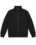 Black Quarter-Zip Pullover – front view