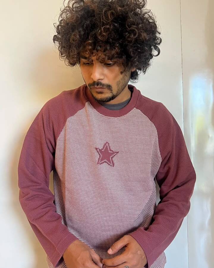 Allstar - Burgundy Waffle