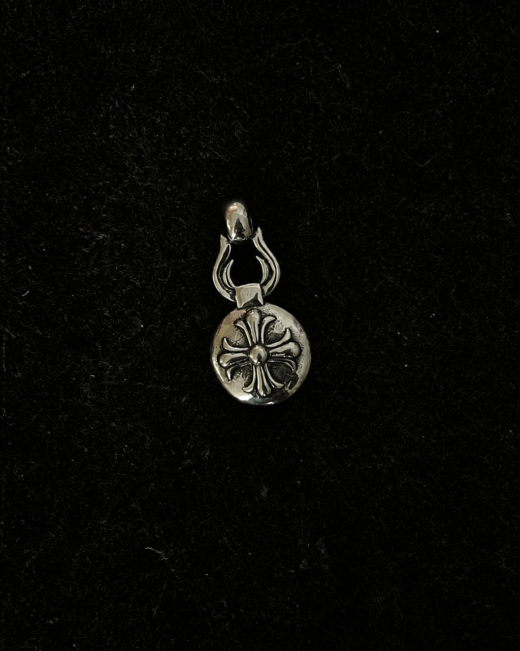 Round Cross Pendant