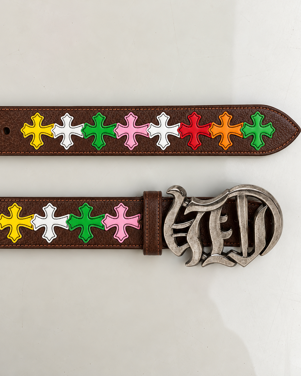 Scripture - Brown Chrome Hearts