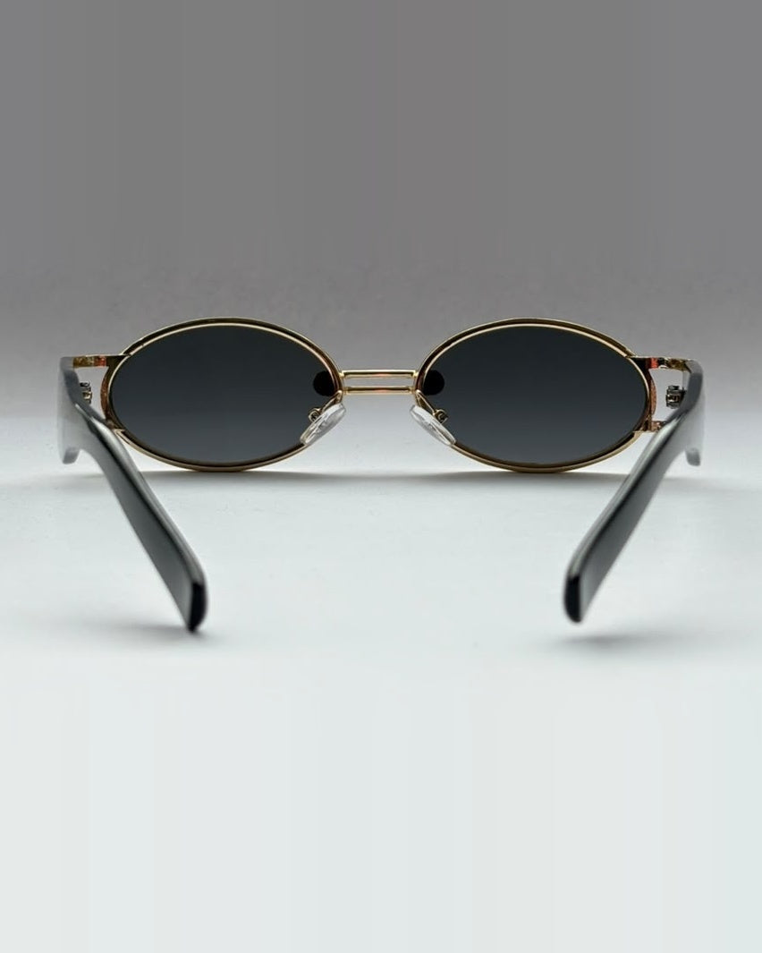Vintage Oval - Gilded Noir
