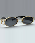 Vintage Oval - Gilded Noir