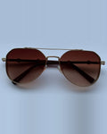 Classic Aviator - Cocoa Gold