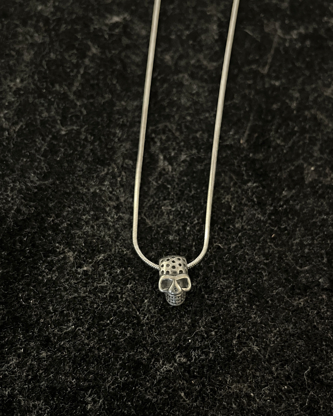 Skull Snake Chain Necklace
