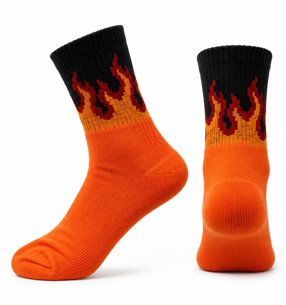 Inferno Flame Socks