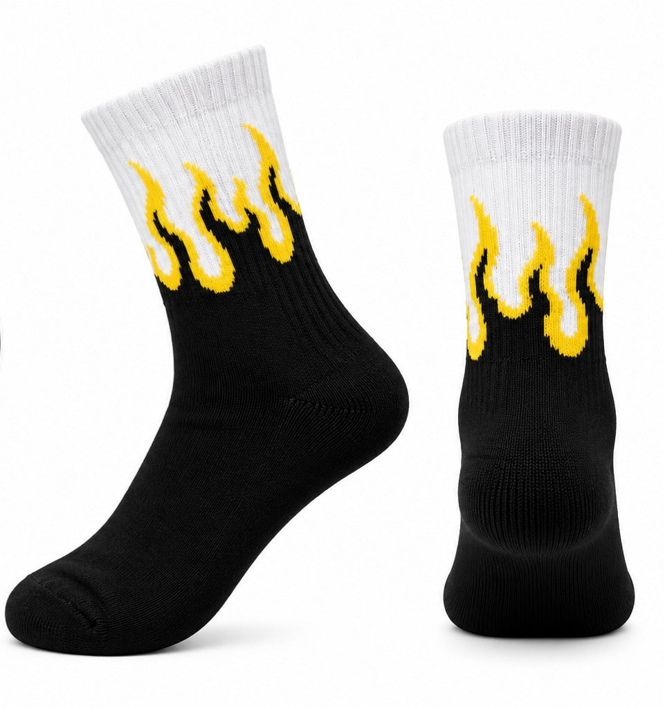Midnight Flame Socks