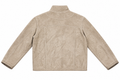 Taupe Suede Jacket – back view